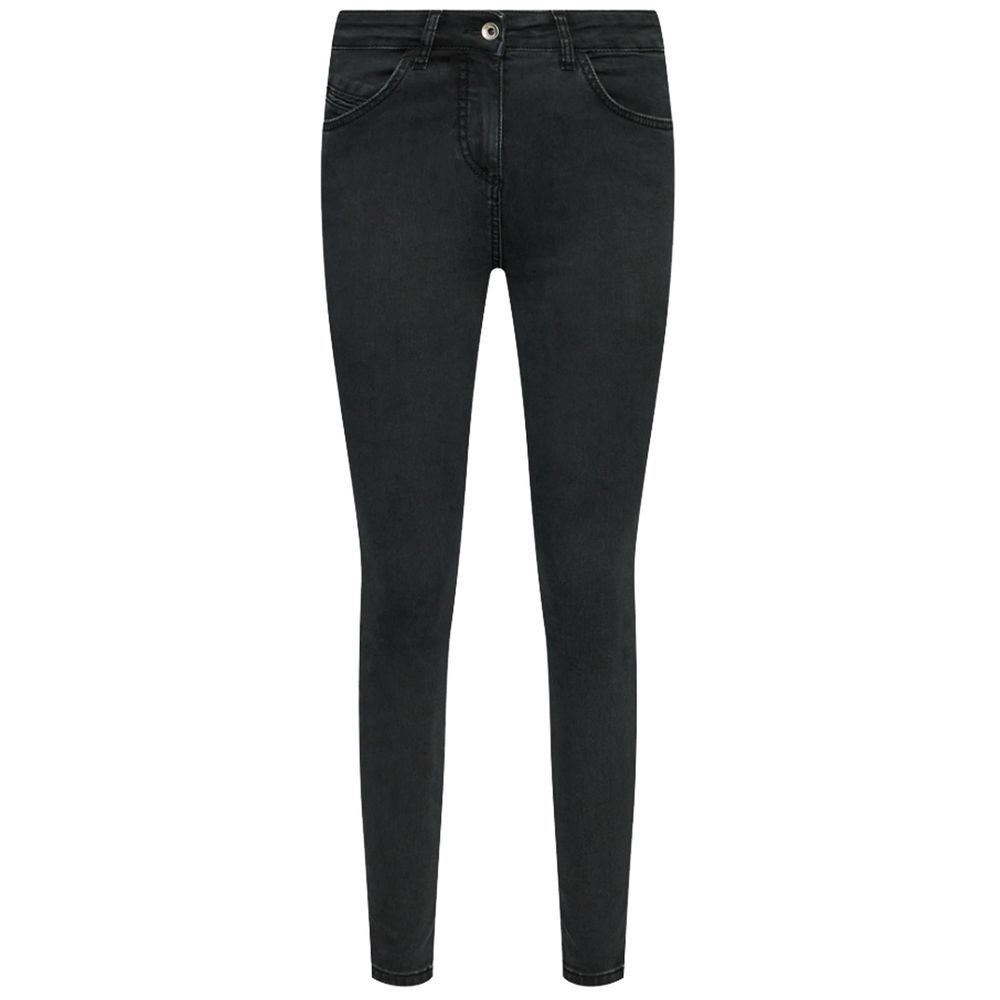 

Элегантные черные джеггинсы с высокой талией - Slim Fit Elegance Patrizia Pepe