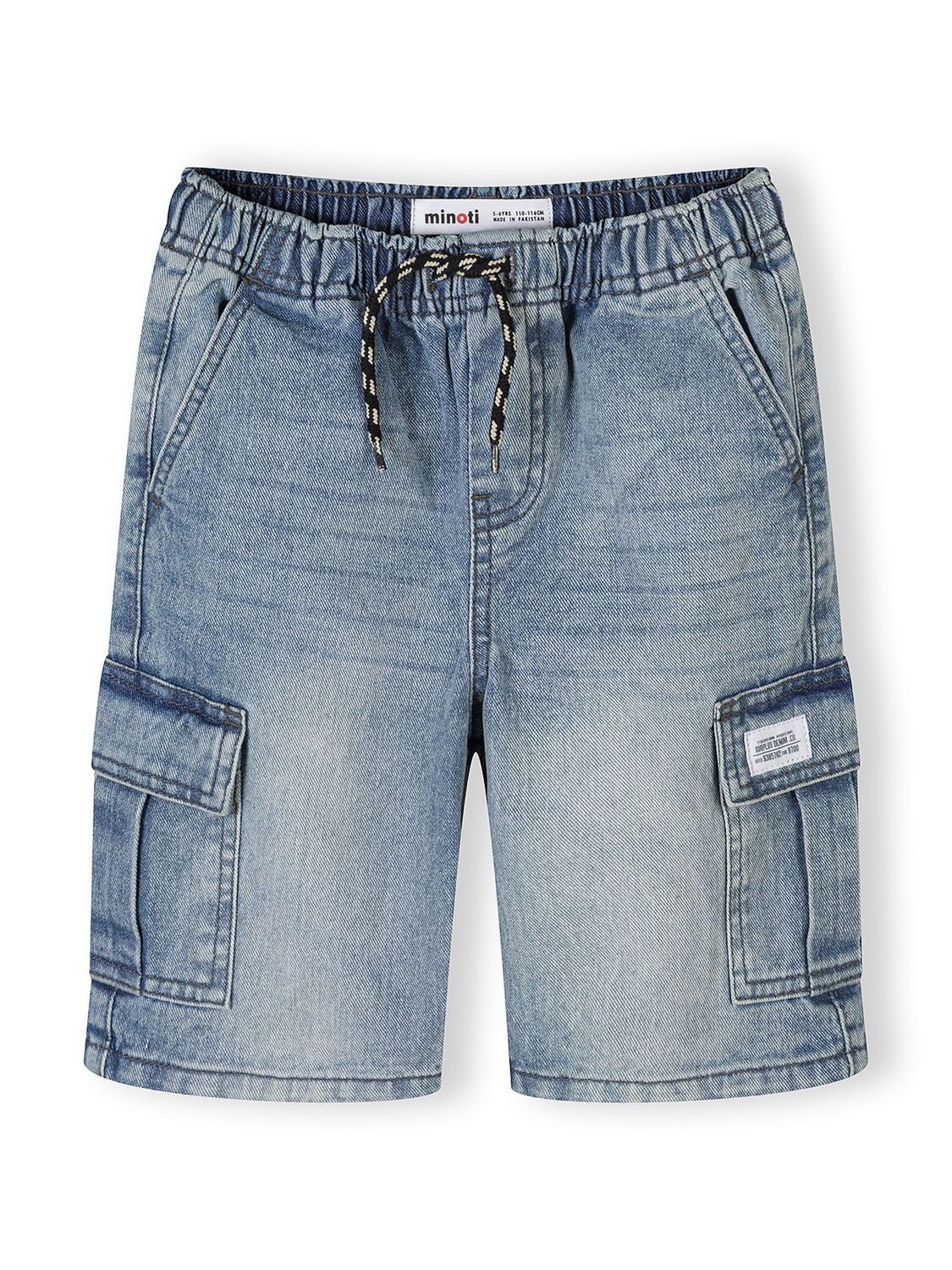 Шорты джинсовые Minoti, blue denim — фото 4