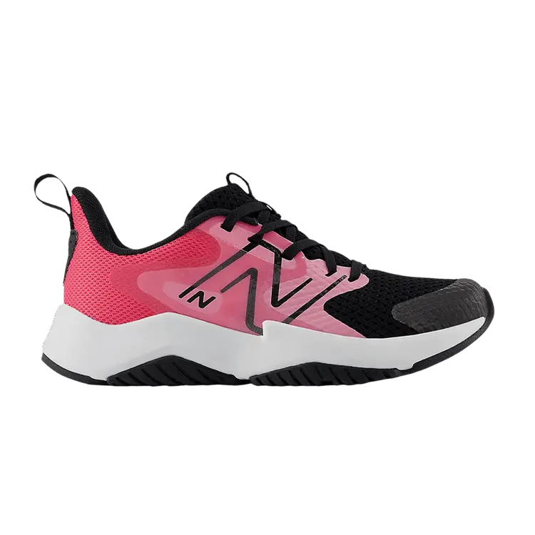 

Кроссовки New Balance Rave Run v2 Little Kid Signal Pink Black, розовый