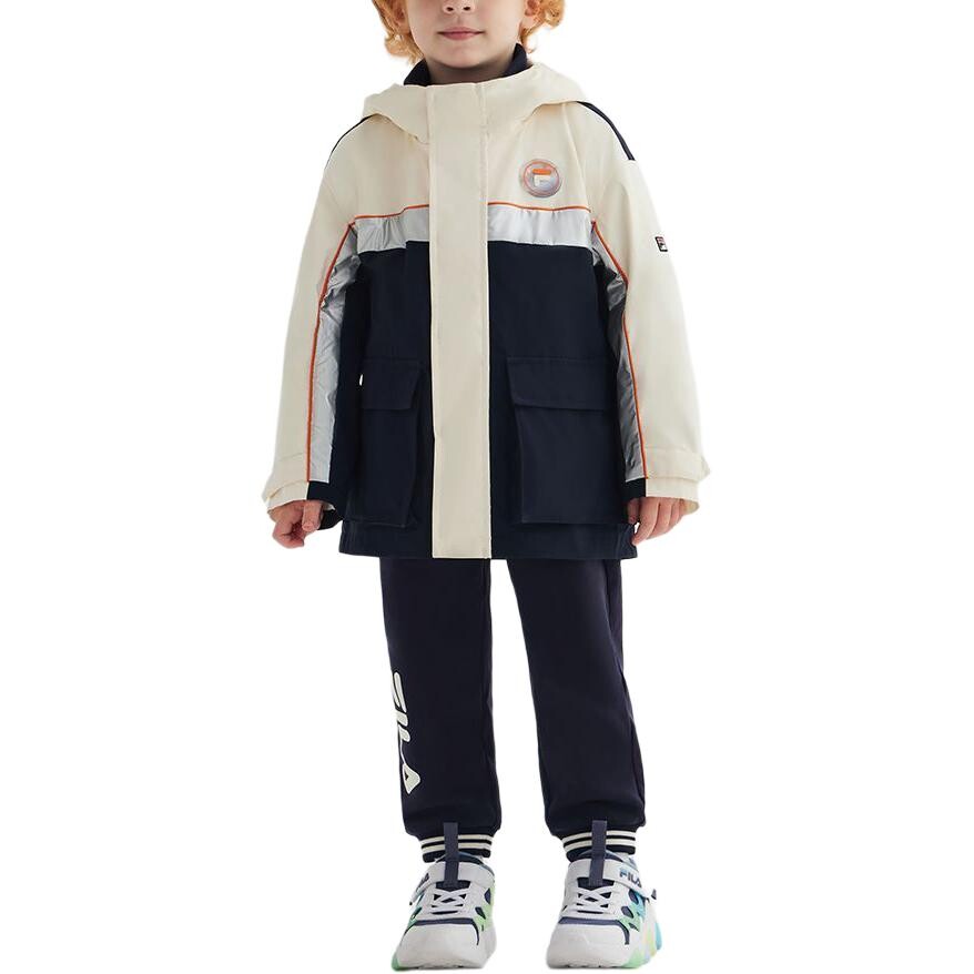 Детская куртка ФИЛА FILA, цвет RD Navy — фото 2