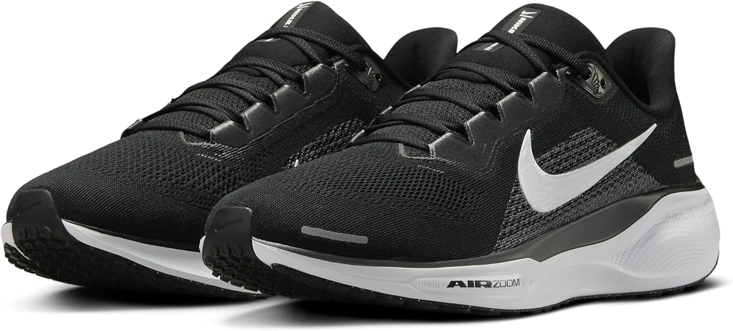 Мужские беговые кроссовки Nike Pegasus 41 FD2722, белый/черный — фото 3