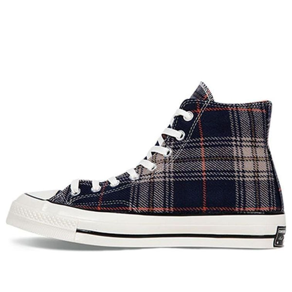 

Кроссовки chuck taylor all star 70 hi 'plaid pack' Converse, синий