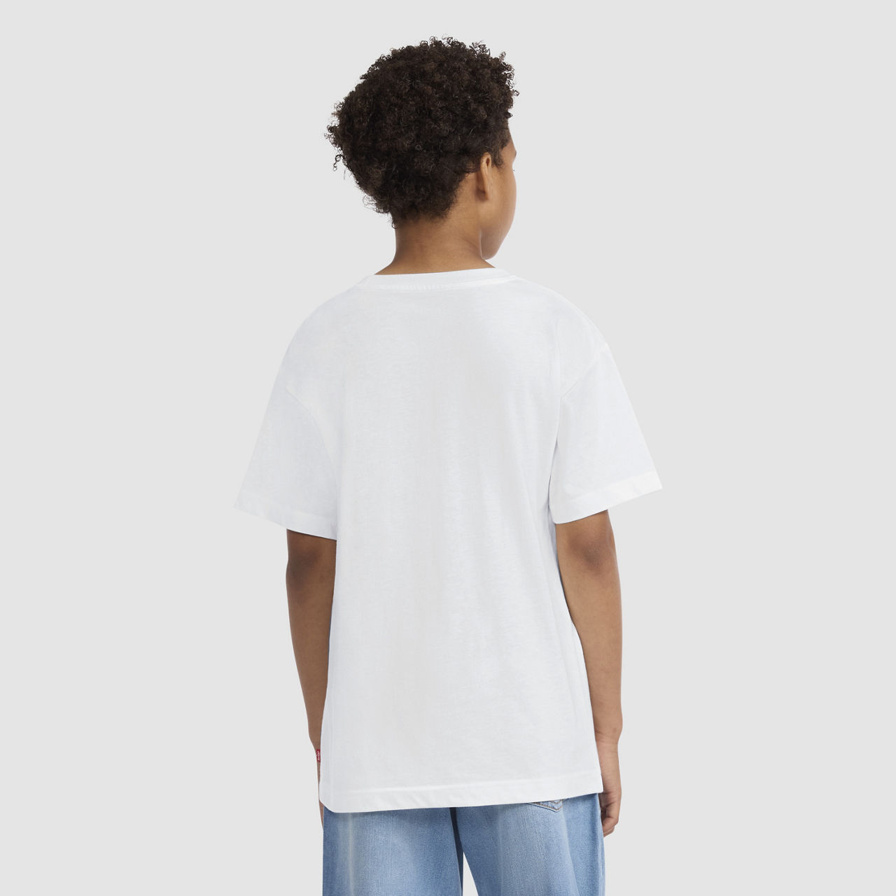 Футболка Race To The Finish Big Boys S-xl Levi's, Blanc De Blanc - White — фото 3