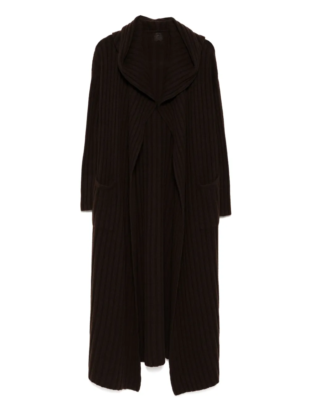 

Кашемировый кардиган Amalfi крупной вязки Teddy Cashmere, коричневый
