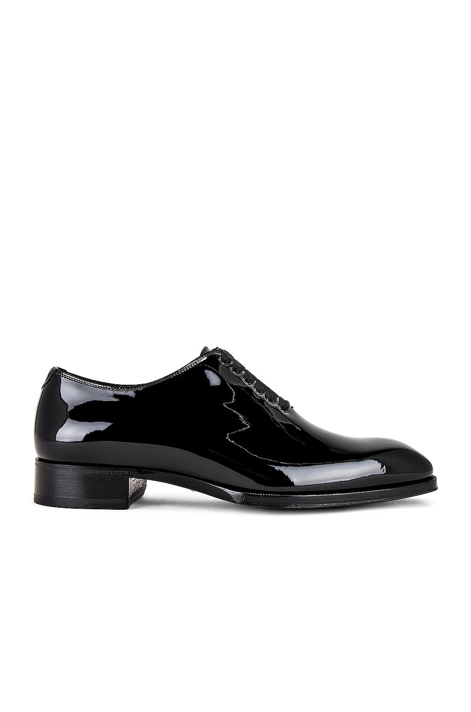 

Туфли Tom Ford Elkan Patent Evening Lace Up, черный