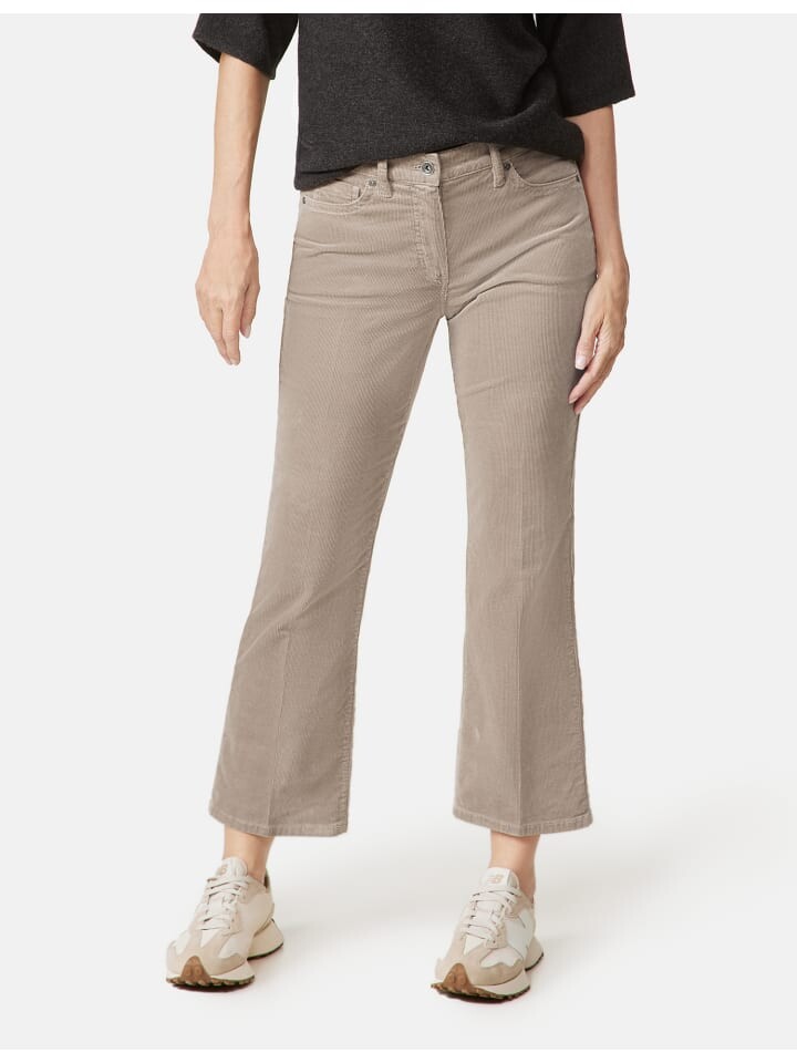 

Тканевые брюки Gerry Weber Freizeit verkürzt, цвет travertine washed