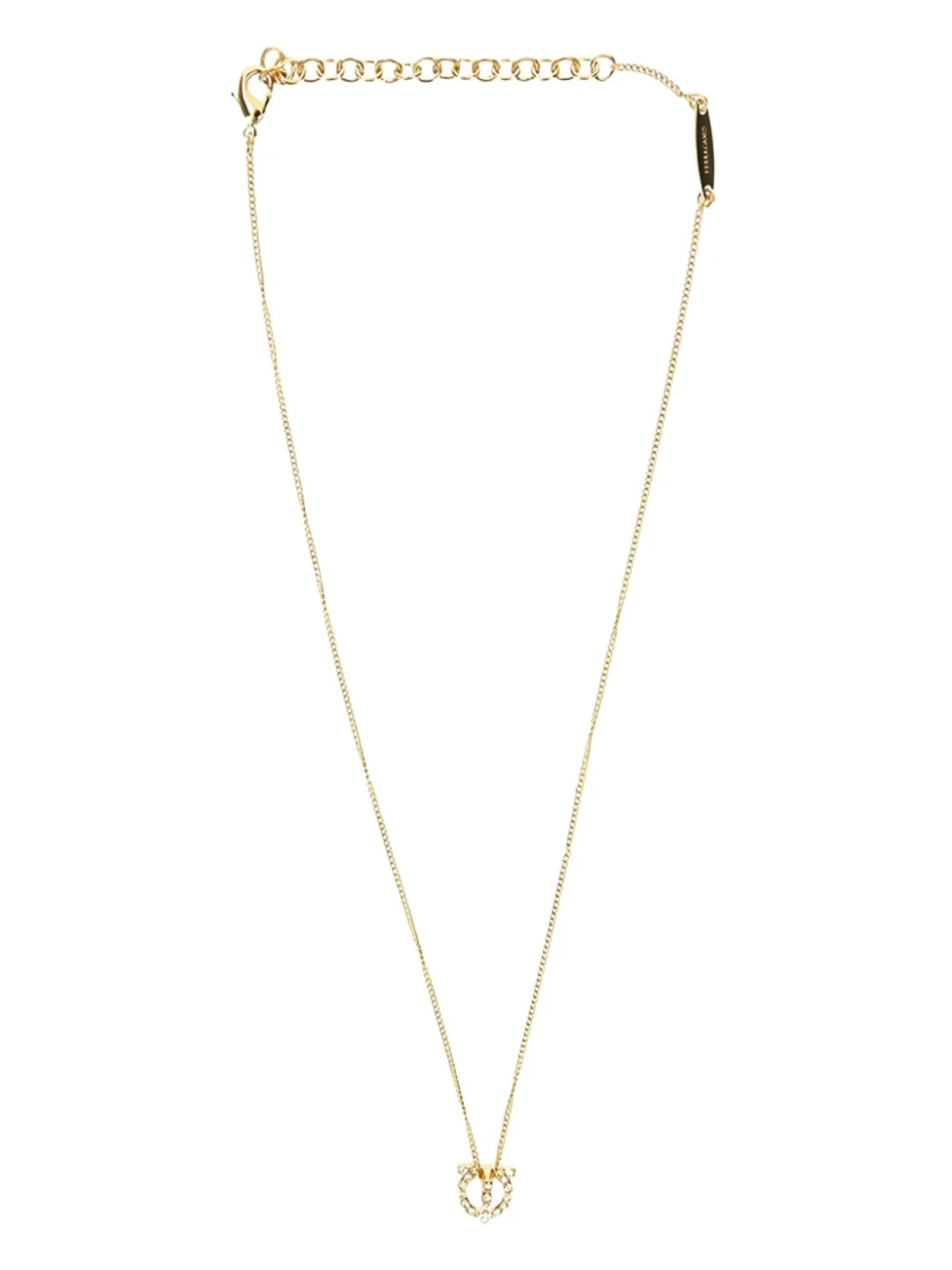 

Колье с декором Gancini Ferragamo, золотой