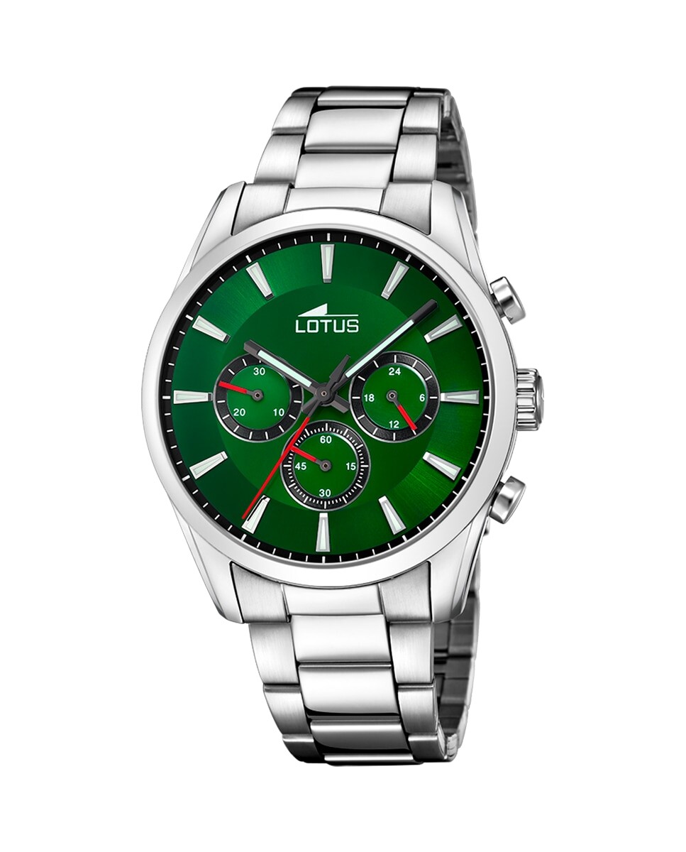 

Мужские часы 18922/4 Chrono из серебристой стали LOTUS, серебро