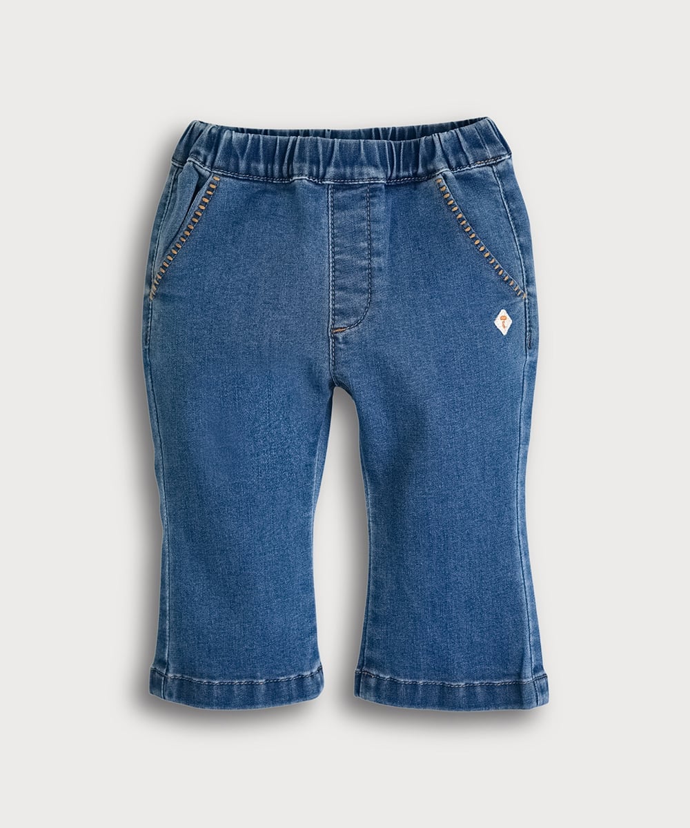 Джинсовые брюки Джанет Moimoln, Denim (blue)