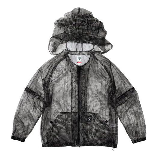 

Куртка x south2 west8 bush parka 'black' Supreme, черный
