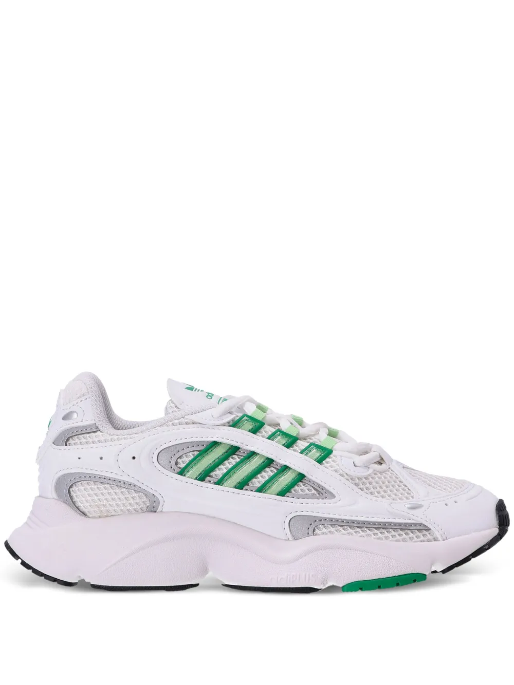 Кроссовки Ozmillen с логотипом и полосками Adidas, белый