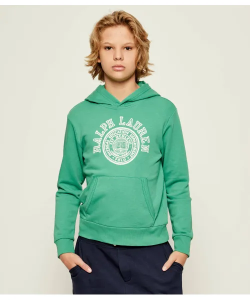

Толстовка Regular fit Polo Ralph Lauren, зеленый