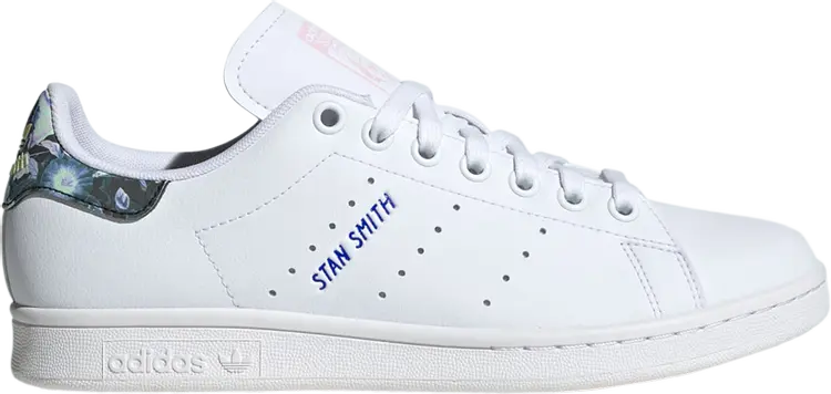 

Кроссовки Wmns Stan Smith 'Heel Floral Artwork', белый