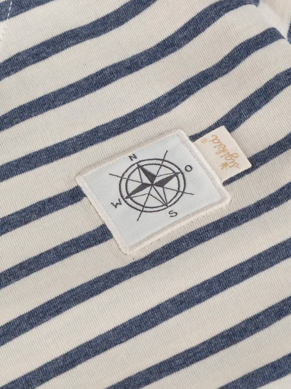 Футболка Sigikid T-Shirt Ahoi Little Pirate синего цвета — фото 3