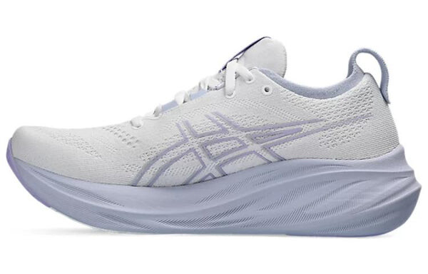 Кроссовки гель нимбус 26 Asics, белый — фото 2