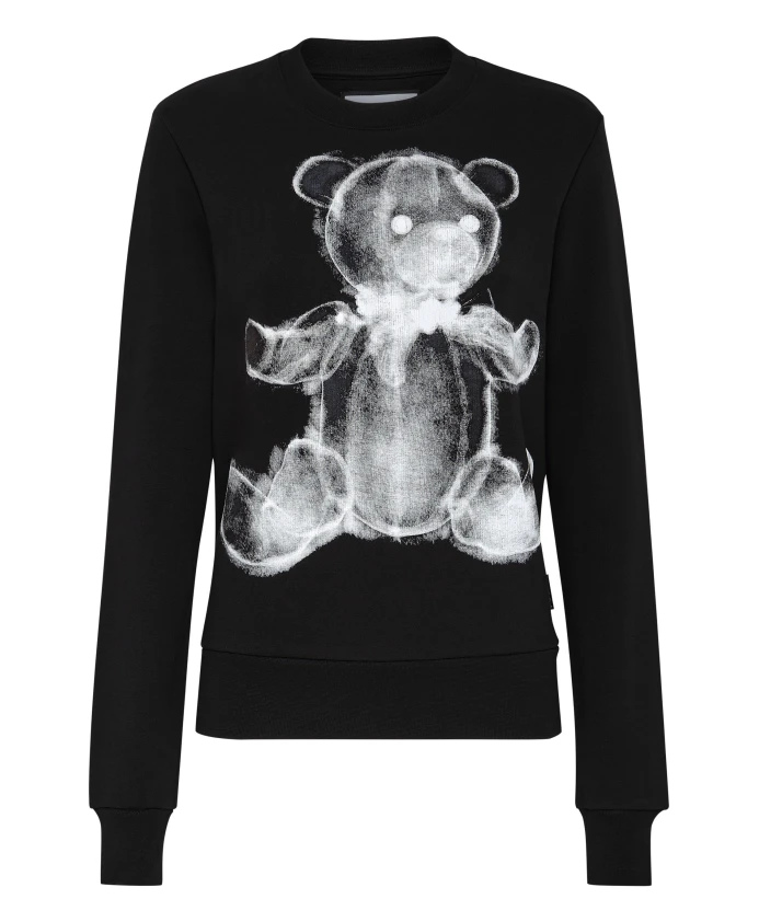 

Толстовка, как плюшевый мишка Philipp Plein, черный