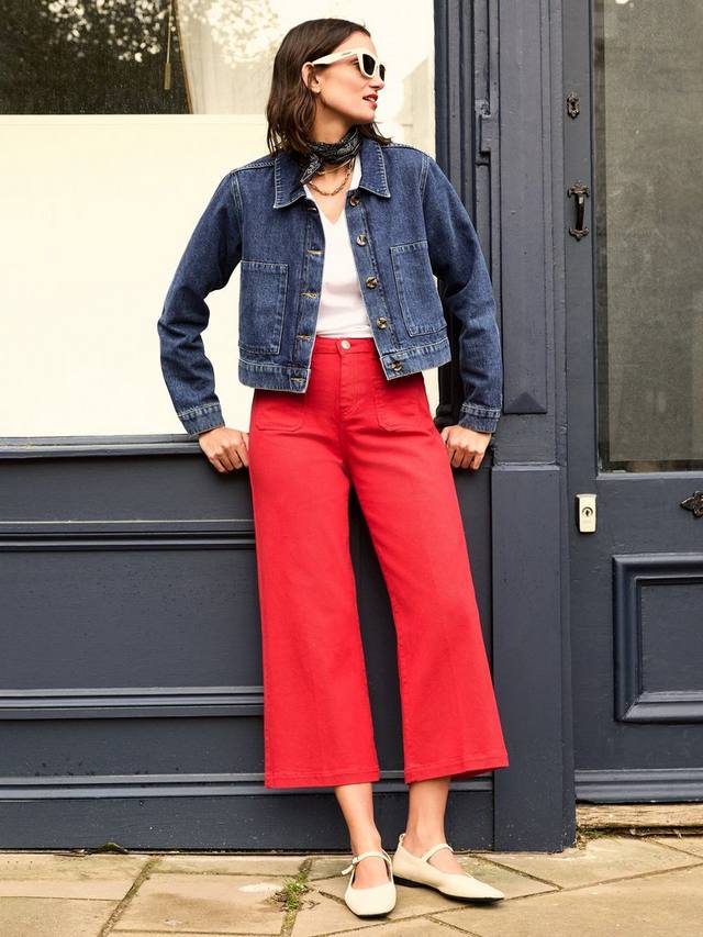 

Джинсы Jena из органического хлопка Baukjen, Crimson Red