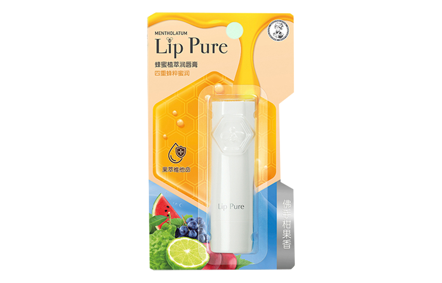 Бальзам для губ Mentholatum Lip Pure оригинальный, 4 г х 2 — фото 4