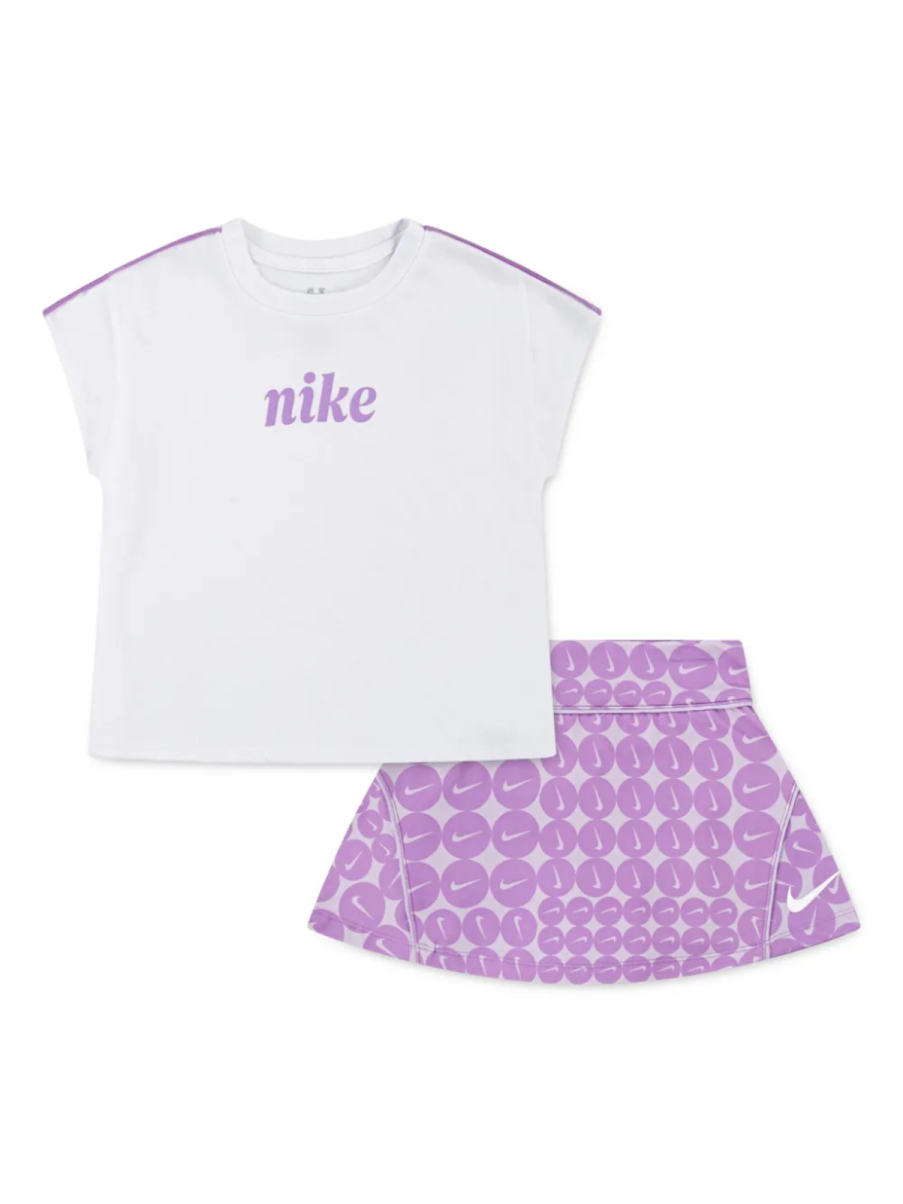 

Юбка с логотипом Nike Kids, белый