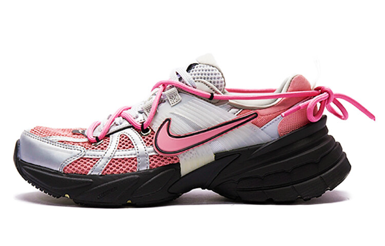 

Кроссовки для бега V2K Run женские с низким верхом розовый/серебряный Nike, розовый