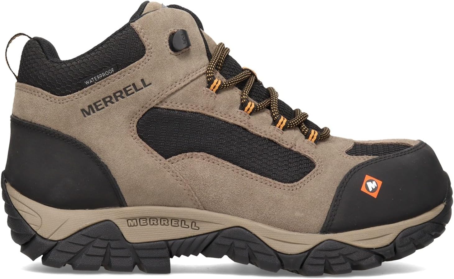 Мужские ботинки Merrell Moab Onset Mid Waterproof с композитным носком, Walnut — фото 2
