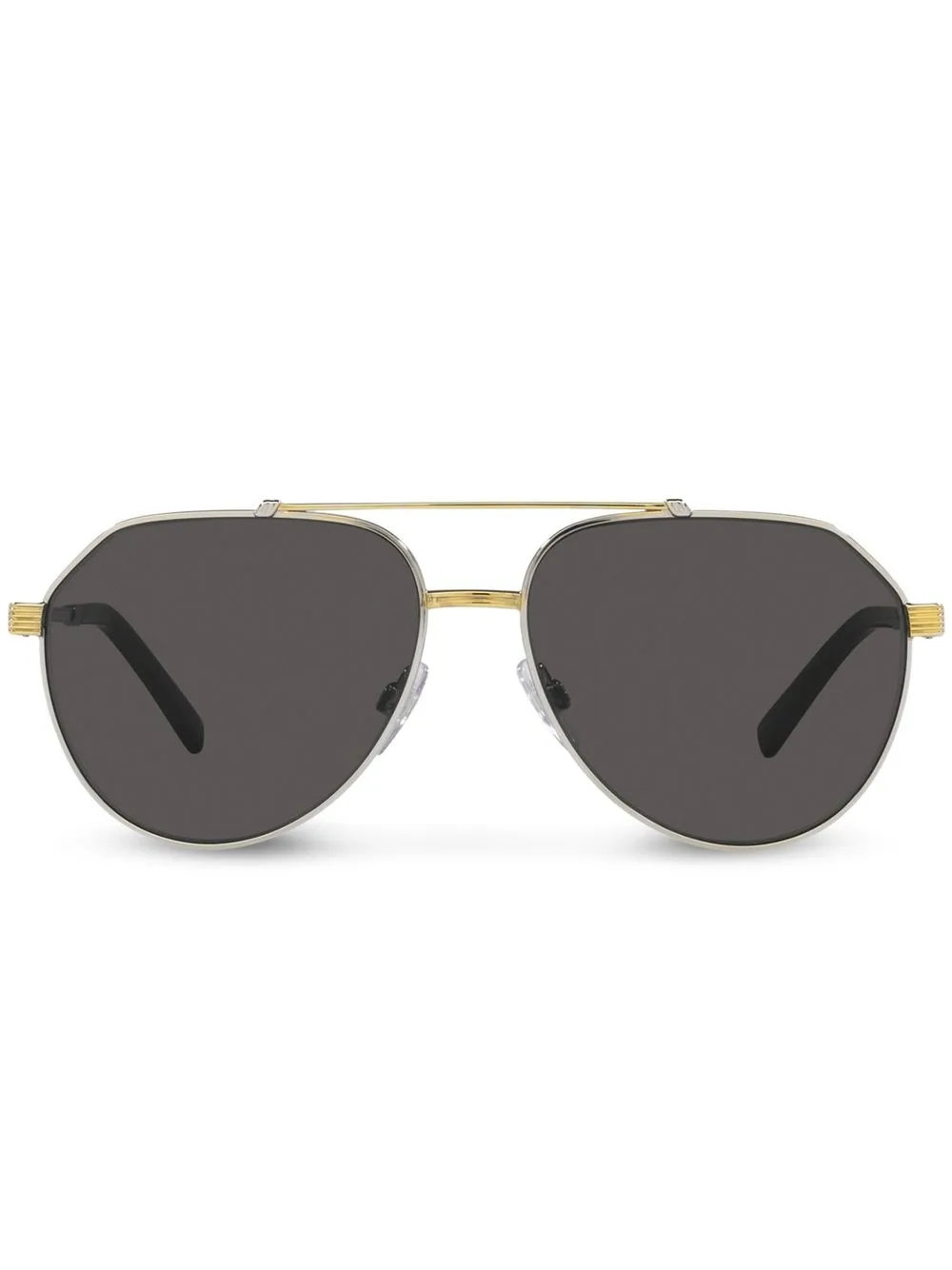 

Солнцезащитные очки-пилоты с логотипом Dolce & Gabbana Eyewear, золотой