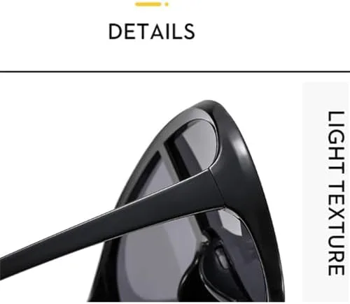 

Большие цельные солнцезащитные очки для женщин и мужчин в винтажном стиле для отдыха, солнцезащитные очки с защитой от УФ-излучения UV400 MTZJH, Pink Grey Pink