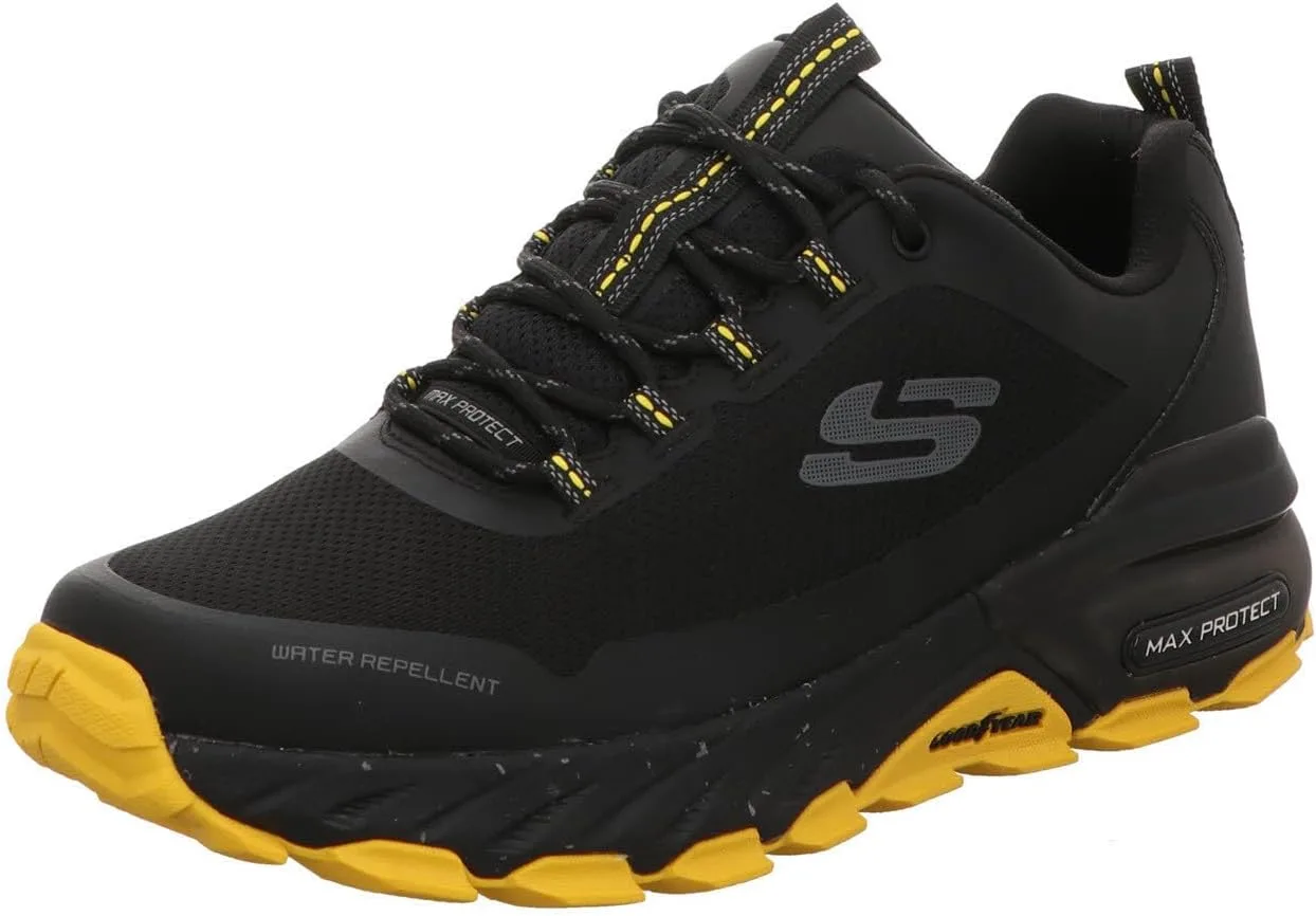 Мужские кроссовки Skechers Max Protect Liberated на шнуровке, модель Oxford, черный