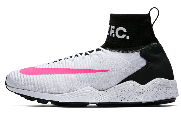 

Кроссовки Nike Mercurial Flyknit Fc White Black Pink Blast