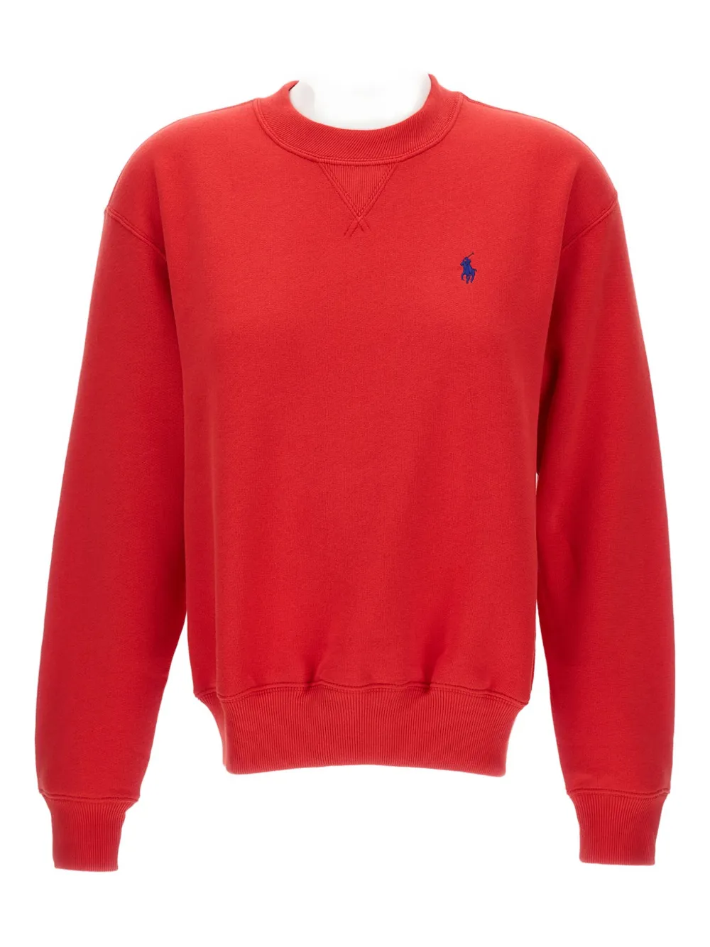 

Свитшот с вышитым логотипом Polo Ralph Lauren, красный