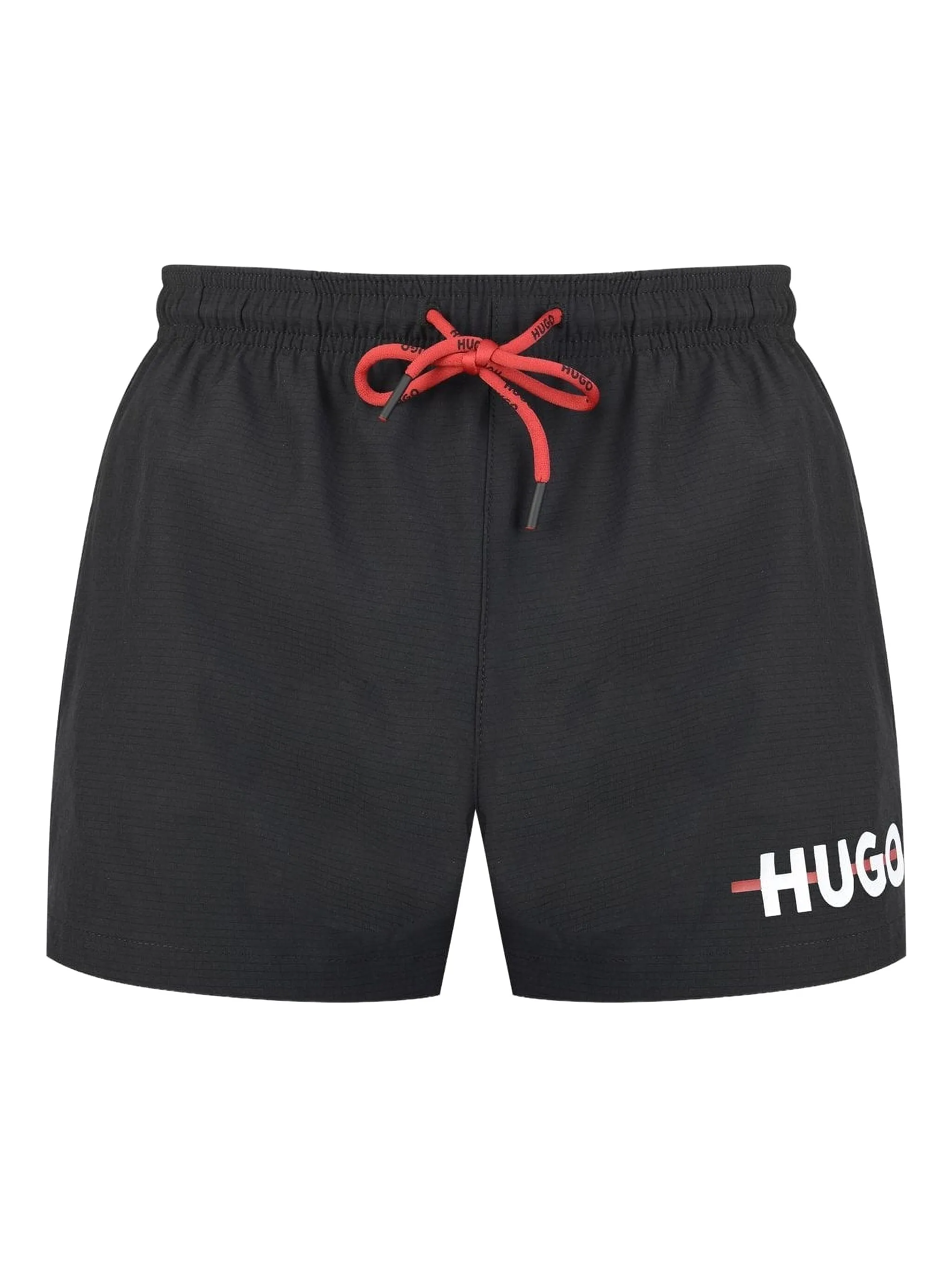 

Плавки-шорты с логотипом Hugo, черный