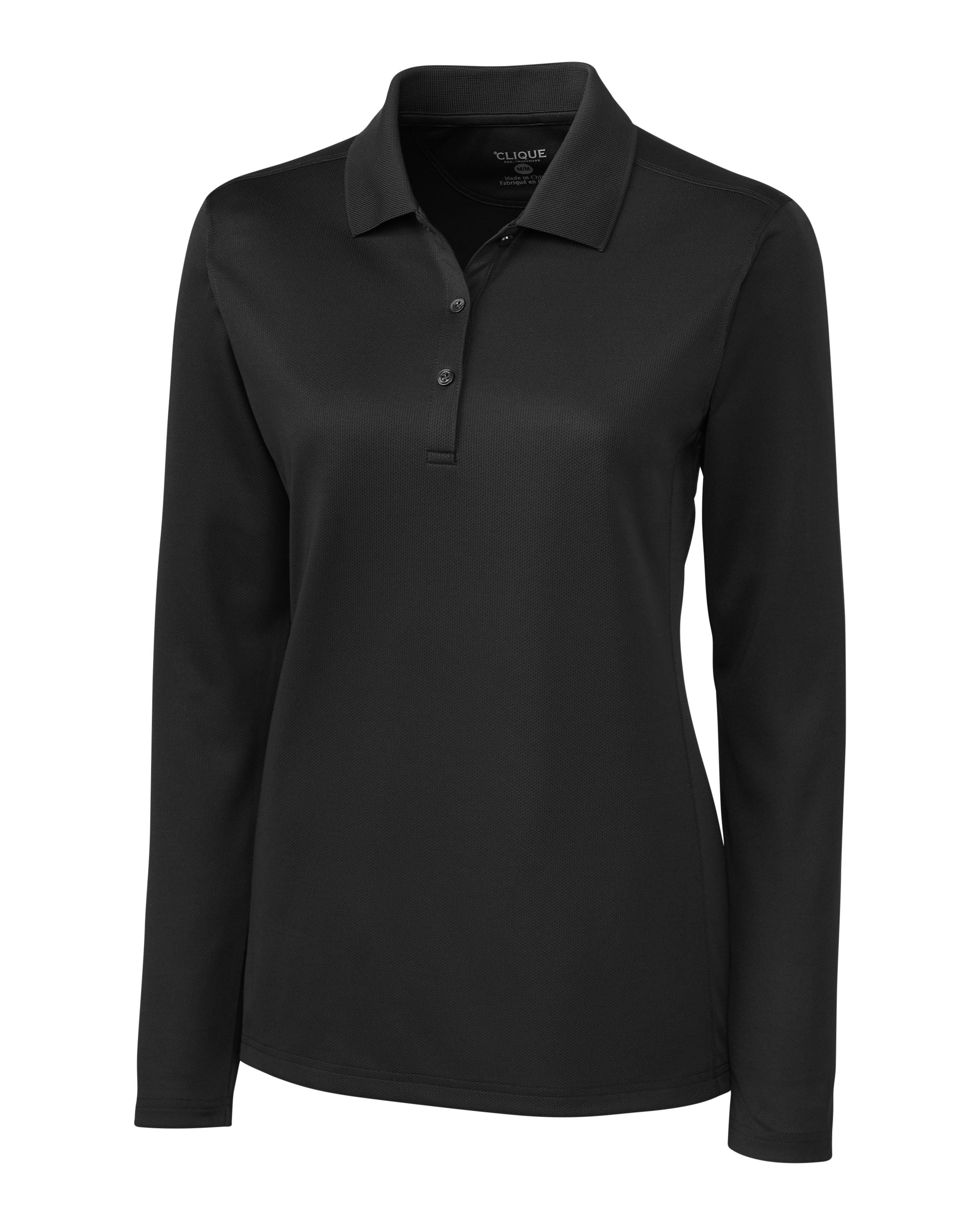 

Рубашка поло Clique L/S Ice Lady Pique, черный