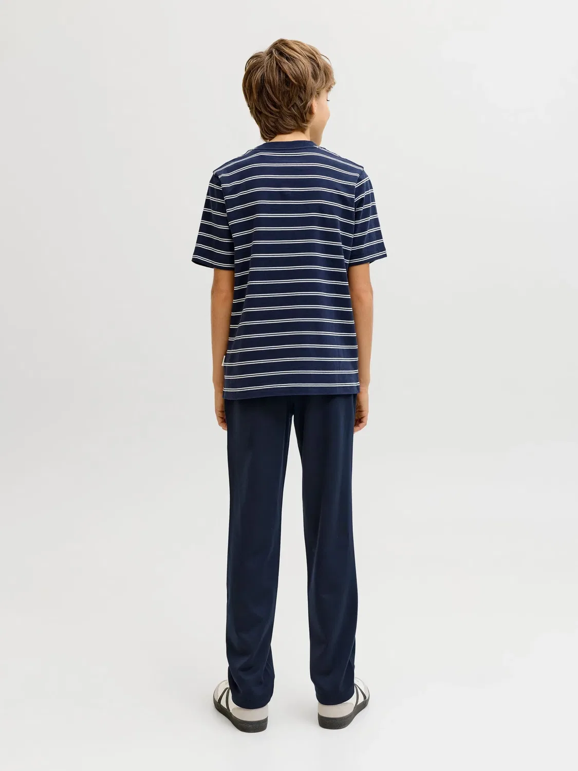 Чино джоггеры JACK & JONES Junior, navy blazer — фото 4