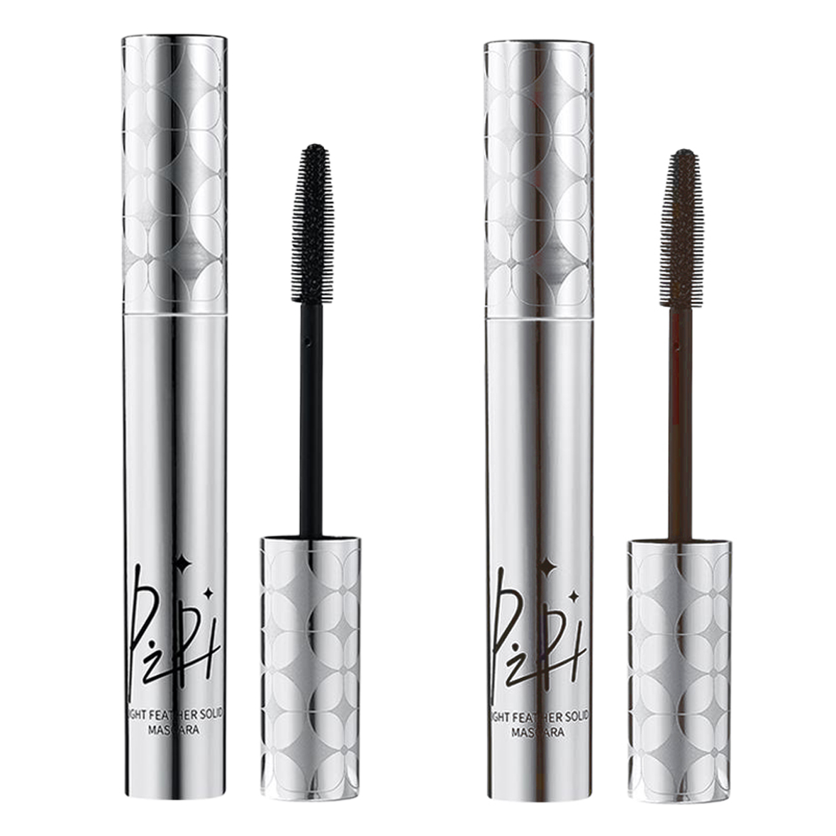 

Тушь для ресниц PIPL Light Feather Lengthening Mascara Curling Minshzee, [two pieces]01#черный+02#natural коричневый