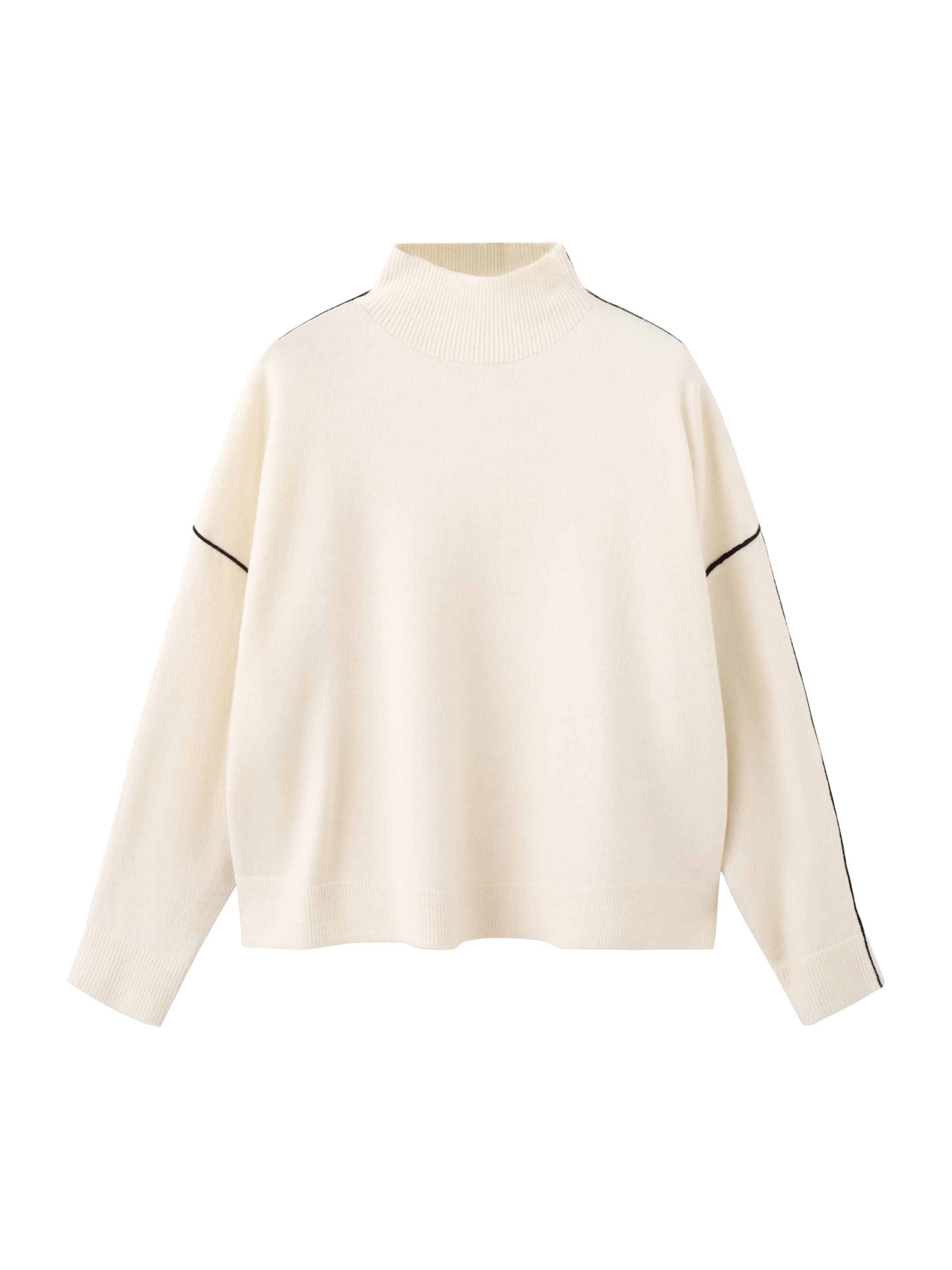 

MANGO Свитер 'LINE' в цвете Cream