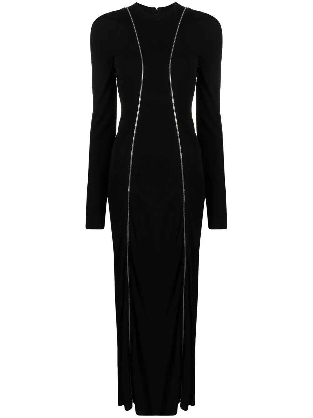

Платье с окантовкой VICTORIA BECKHAM, черный