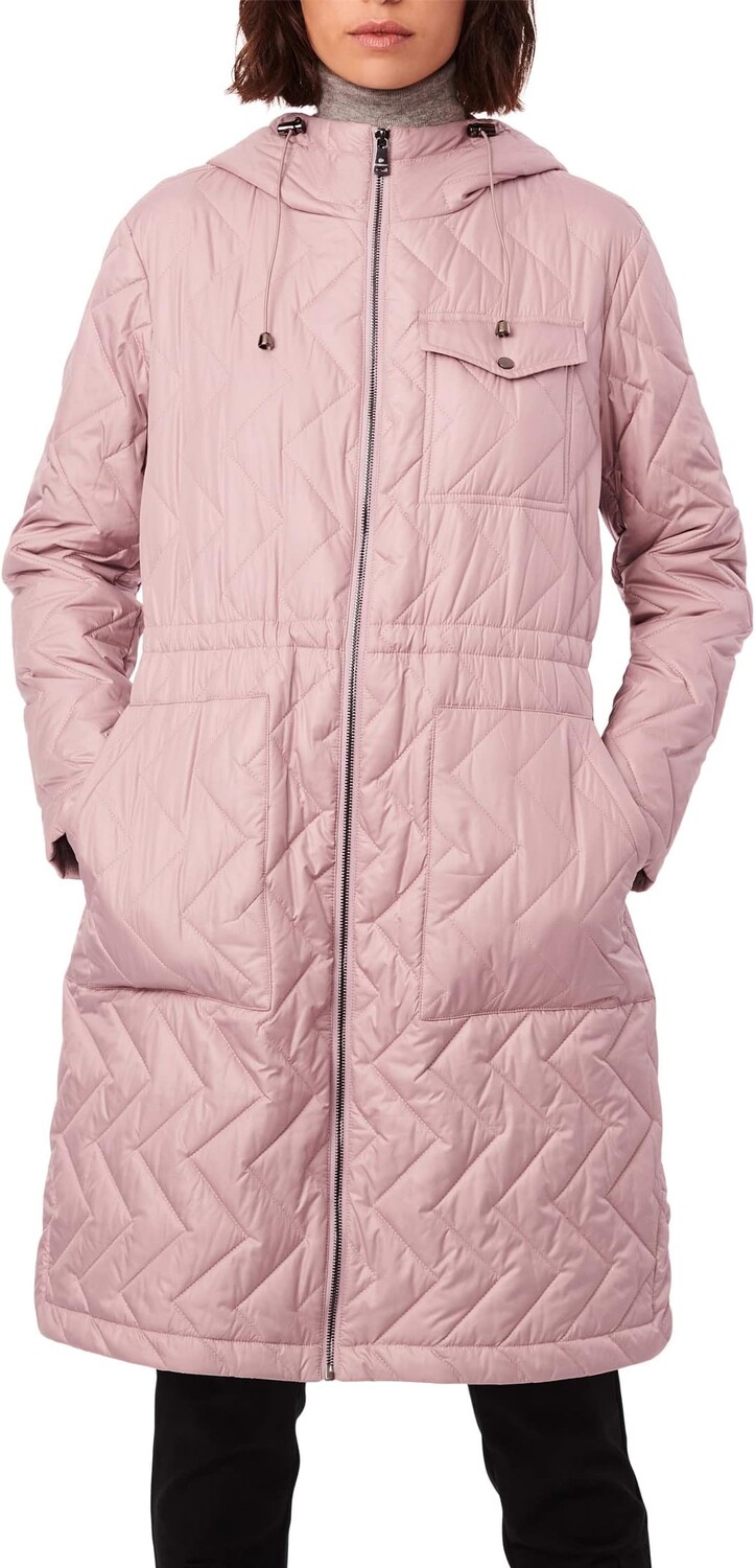 

Анорак Bernardo Fashions Chevron Quilted Anorak, цвет Lilac Haze