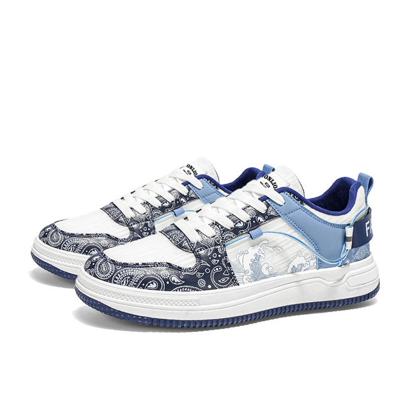 

Низкие мужские кроссовки Tonlion, White Blue