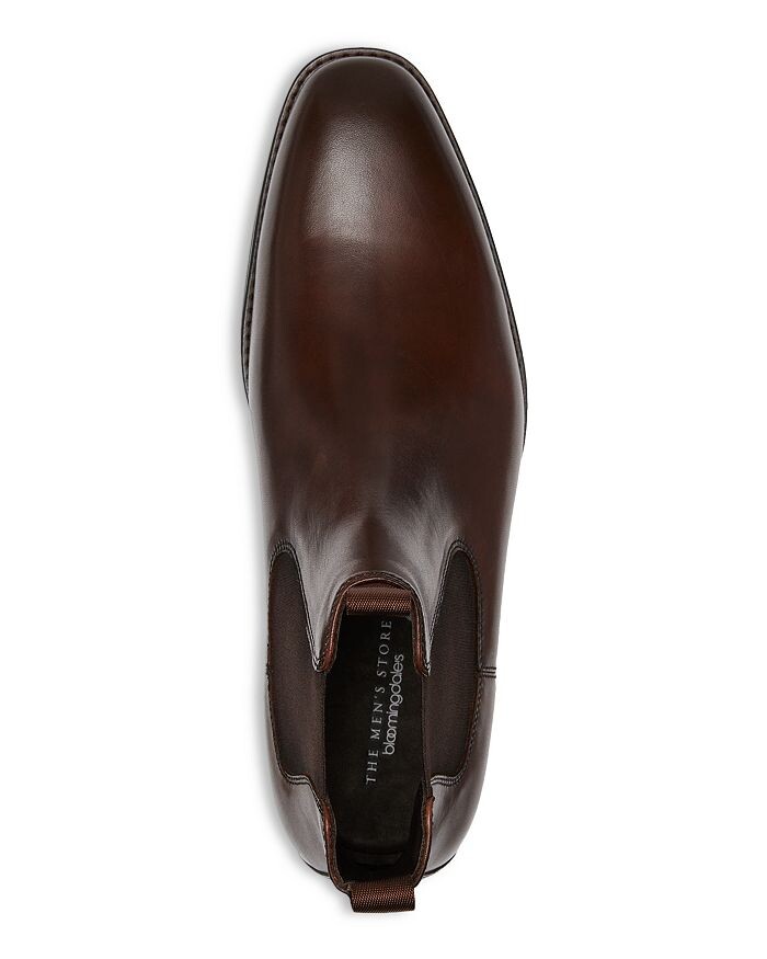 Мужской магазин Bloomingdale's: мужские ботинки челси без застежки The Men's Store at Bloomingdale's, коричневый — фото 2