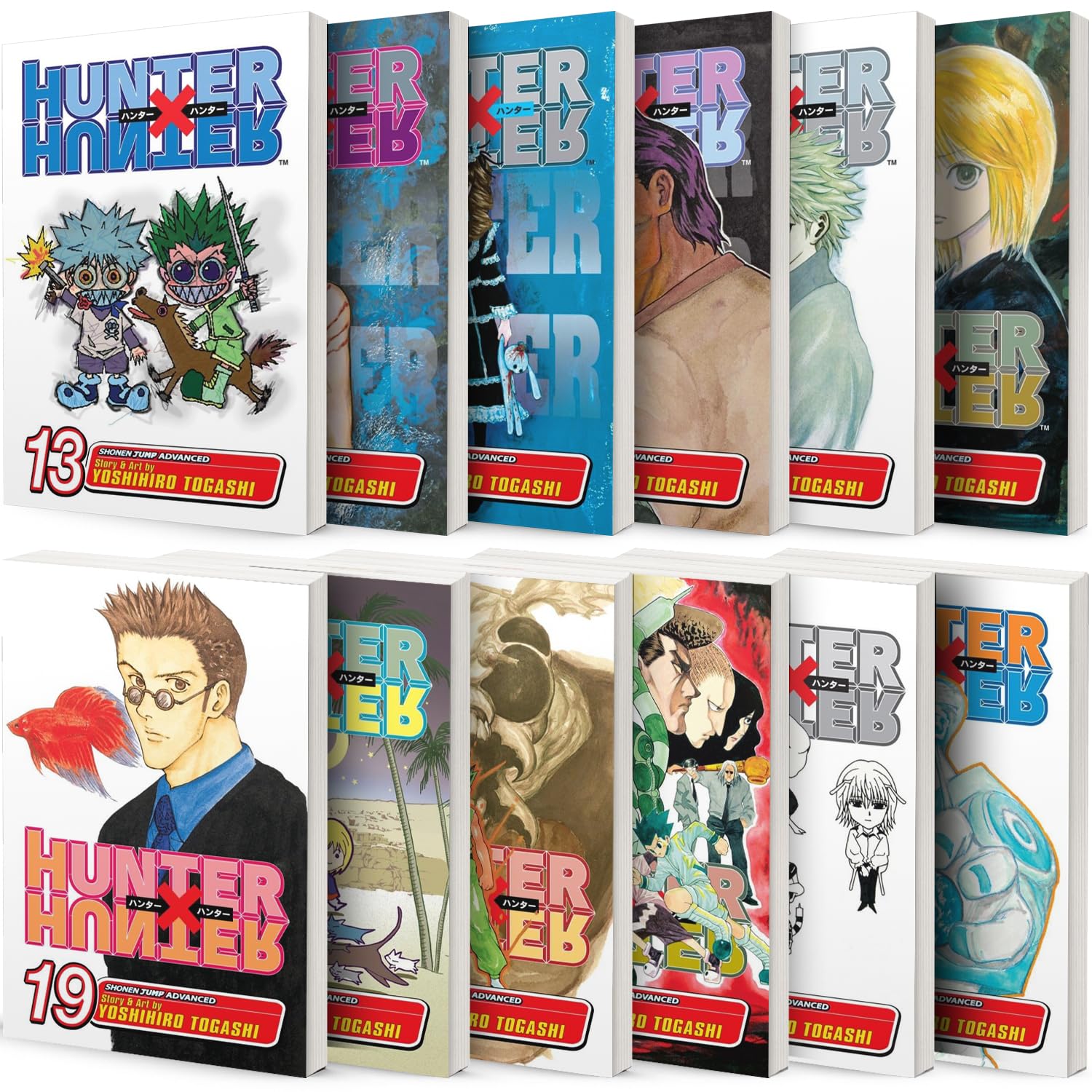 

Hunter x Hunter Manga Set, Vol. 13-24 (Generic)