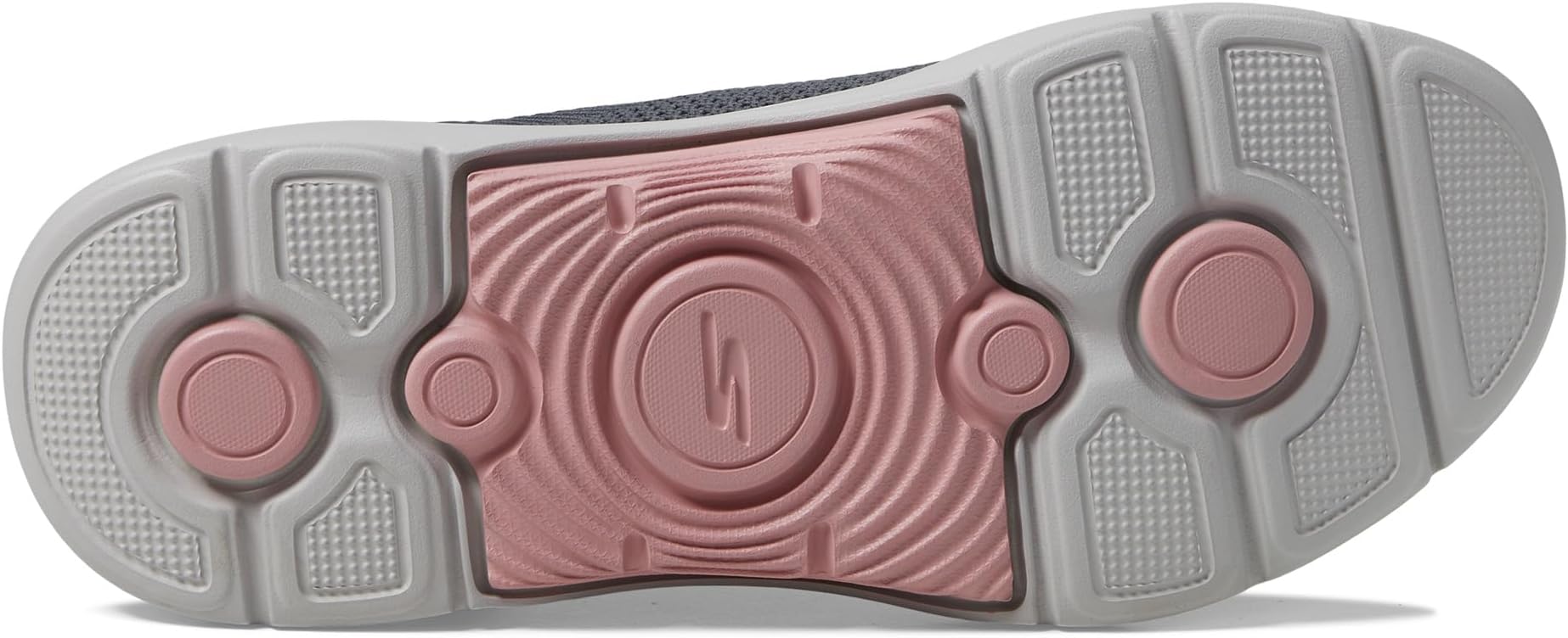 Кроссовки SKECHERS Performance Go Walk Arch Fit 2.0 Val Hands Free Slip-Ins, цвет Charcoal/Pink — фото 3