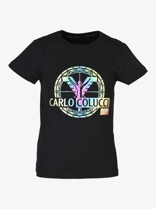 

Футболка канацеи Carlo Colucci, черный