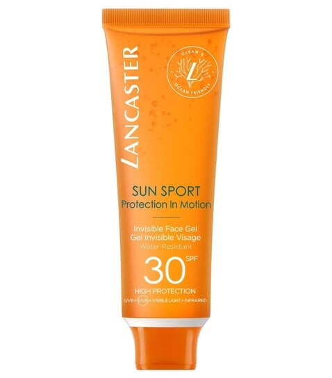 

Гель для загара для лица SPF 30, 50 мл Lancaster, Sun Sport Invisible Face