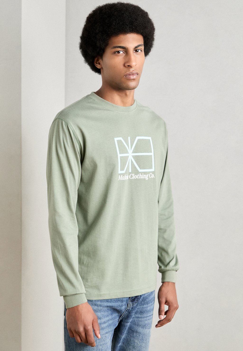 

Топ с длинными рукавами CROSSING LONG SLEEVE Makia, зеленый