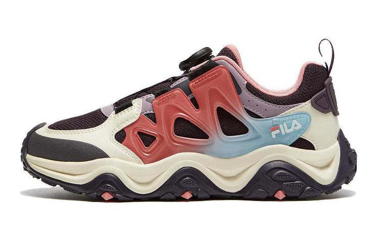 

FILA KIDS Абразивостойкие детские тренировочные кроссовки Beige Pink для подростков