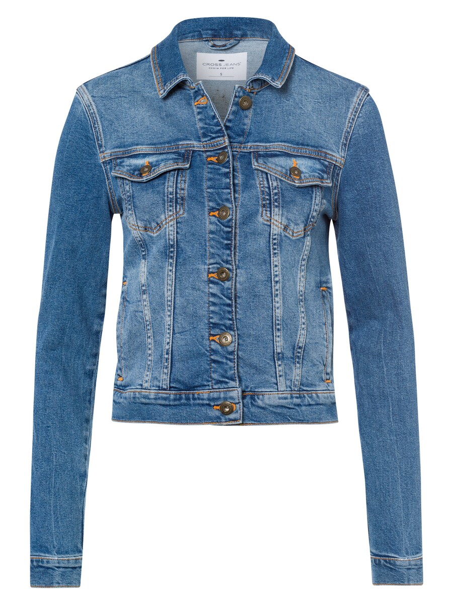 

Джинсовая куртка CROSS JEANS Between-Season Jacket, синий деним
