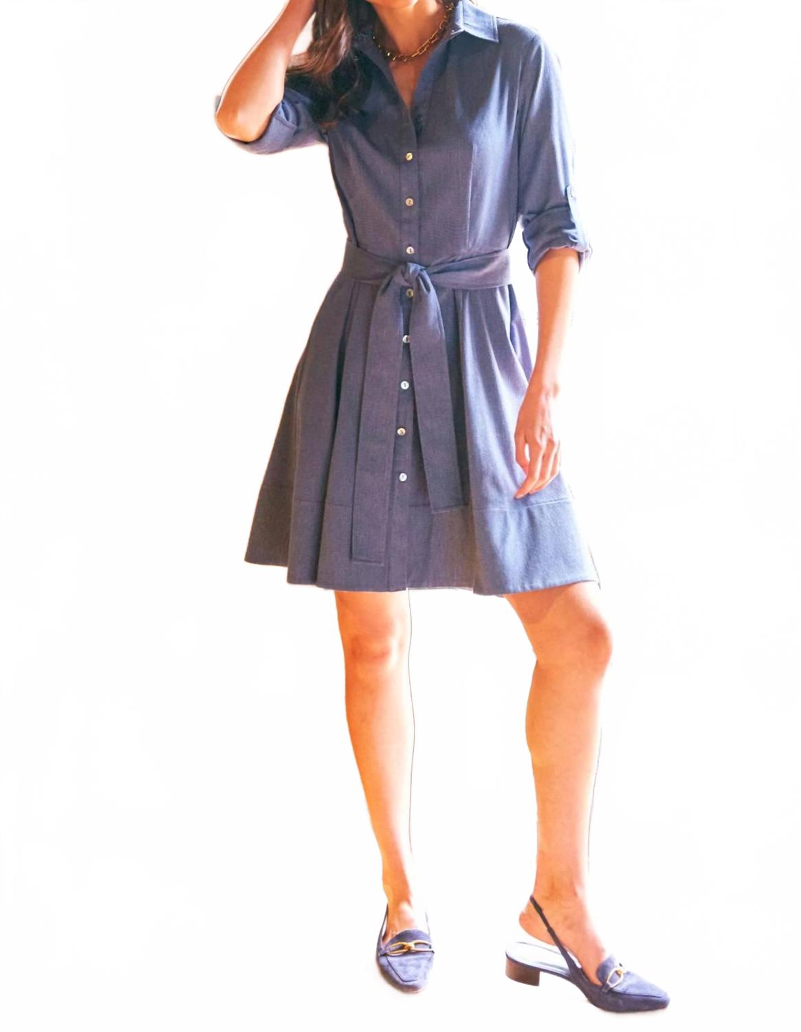 

Летнее платье миди в голубом Finley