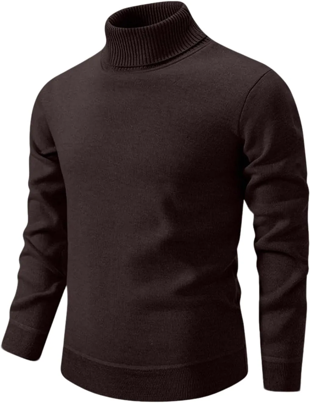 

Мужской свитер-водолазка RTRDE с длинным рукавом, Slim Fit