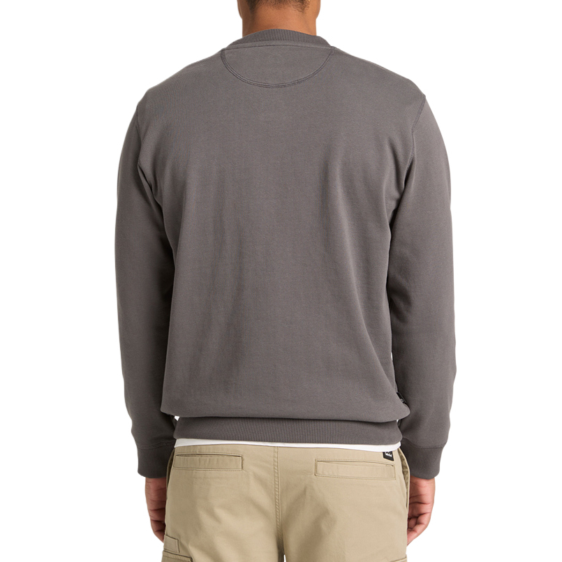 

Timberland Свитшот мужской черный с круглым вырезом Moderate Regular