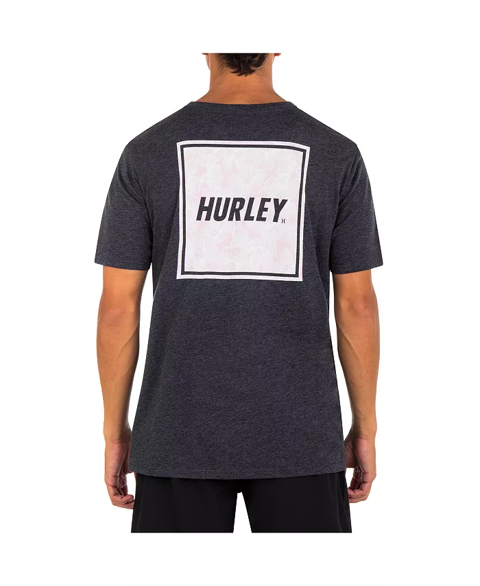 

Мужская повседневная футболка с коротким рукавом Four Corners Hurley, черный